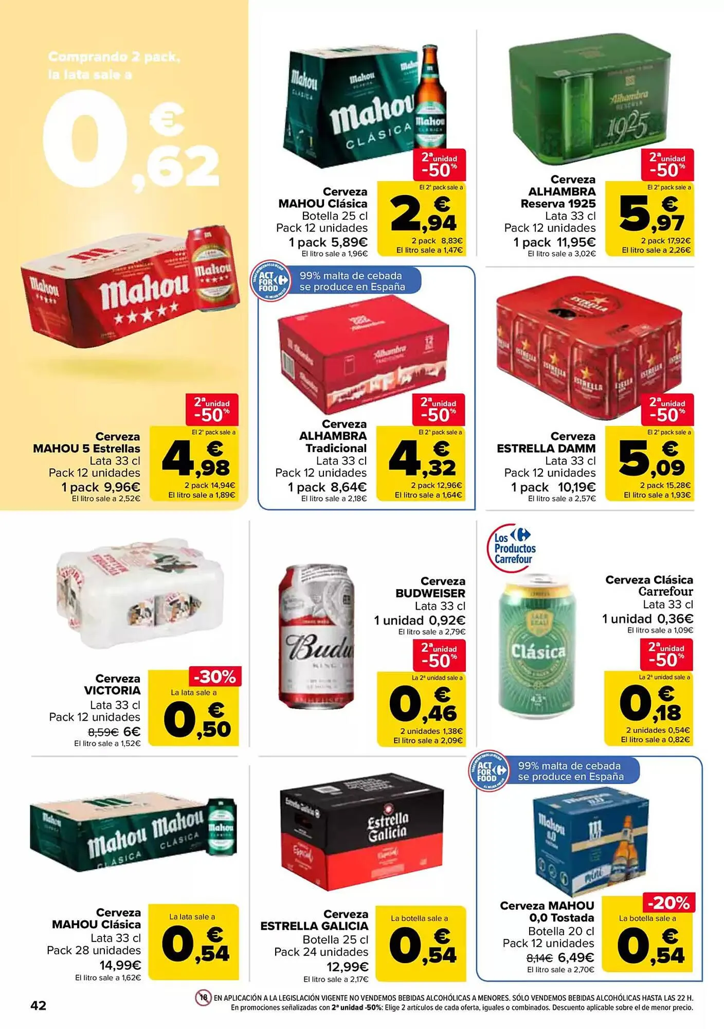 Catálogo de Folleto Carrefour 25 de marzo al 9 de abril 2025 - Página 42