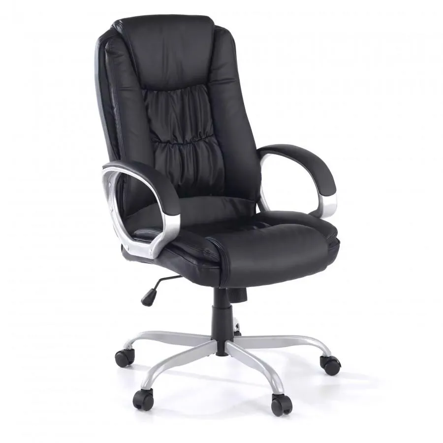 Sillón Baltimore ecopiel negra