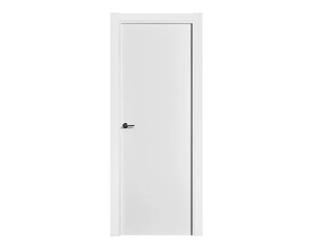 Puerta lacada blanca Ulla 62,5 cm derecha