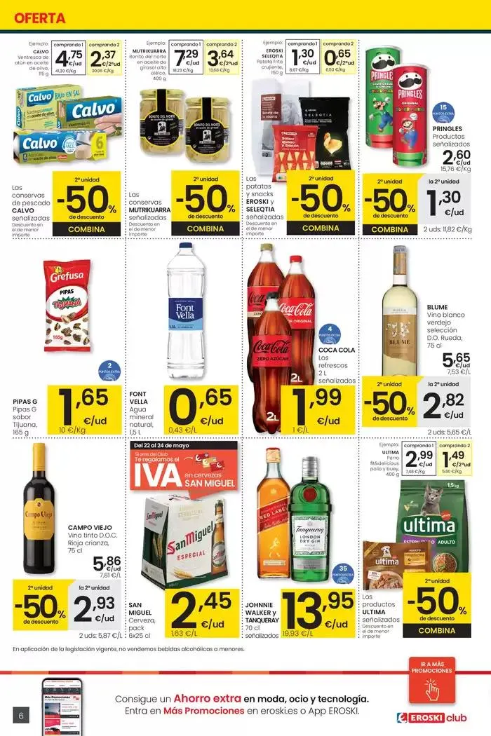 Catálogo de SUMA AHORRO EROSKI CITY 15 de mayo al 28 de mayo 2025 - Página 6