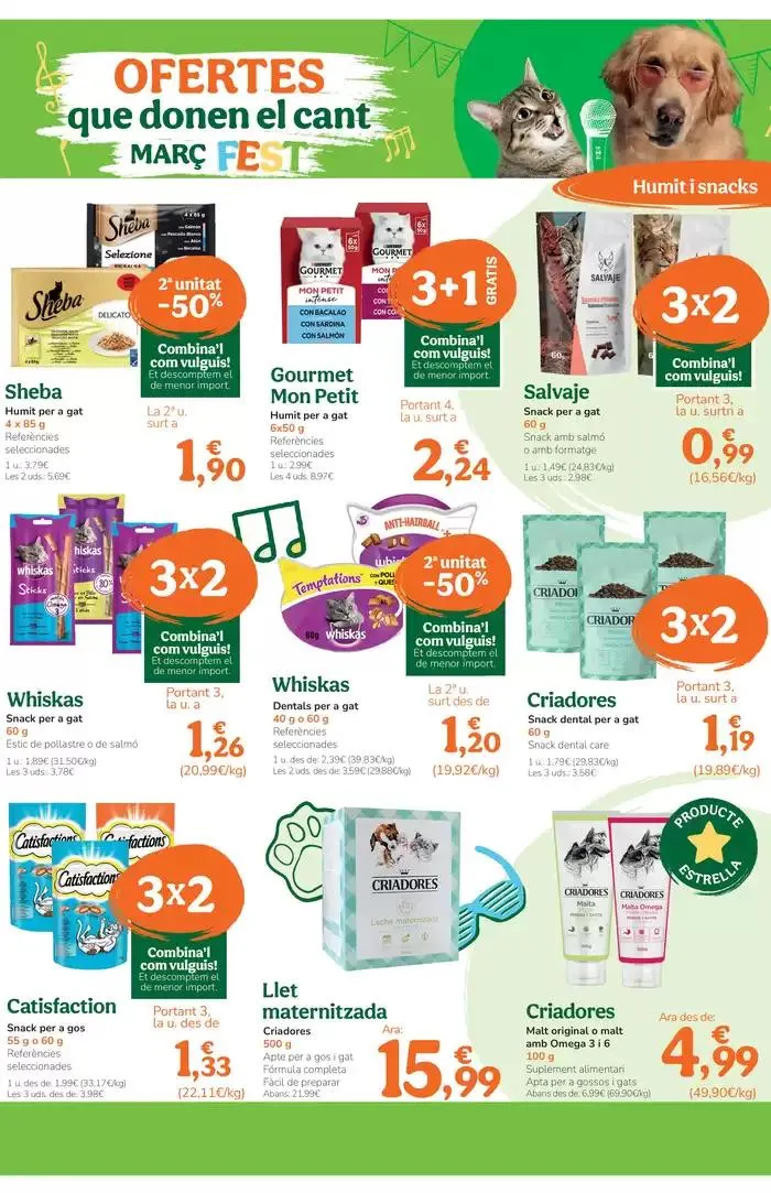 Catálogo de Ofertes que donen el cant. Març fest 27 de febrero al 26 de marzo 2025 - Página 13