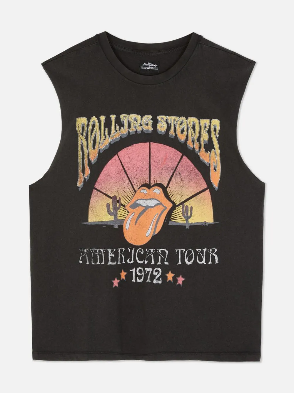 Camiseta sin mangas Rolling Stones Anniversary Tour
