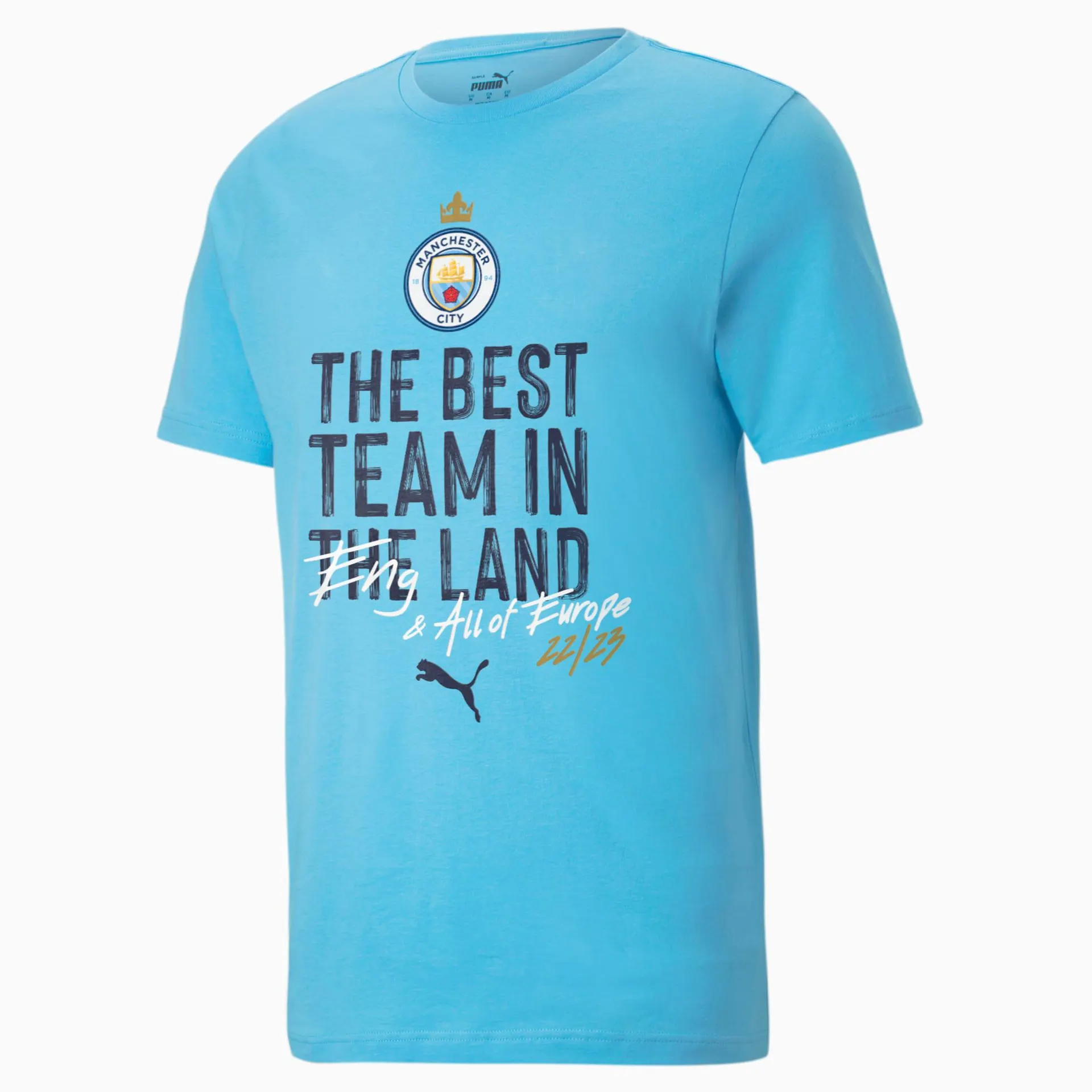 Manchester City 22/23 CL Champions Youth Tee