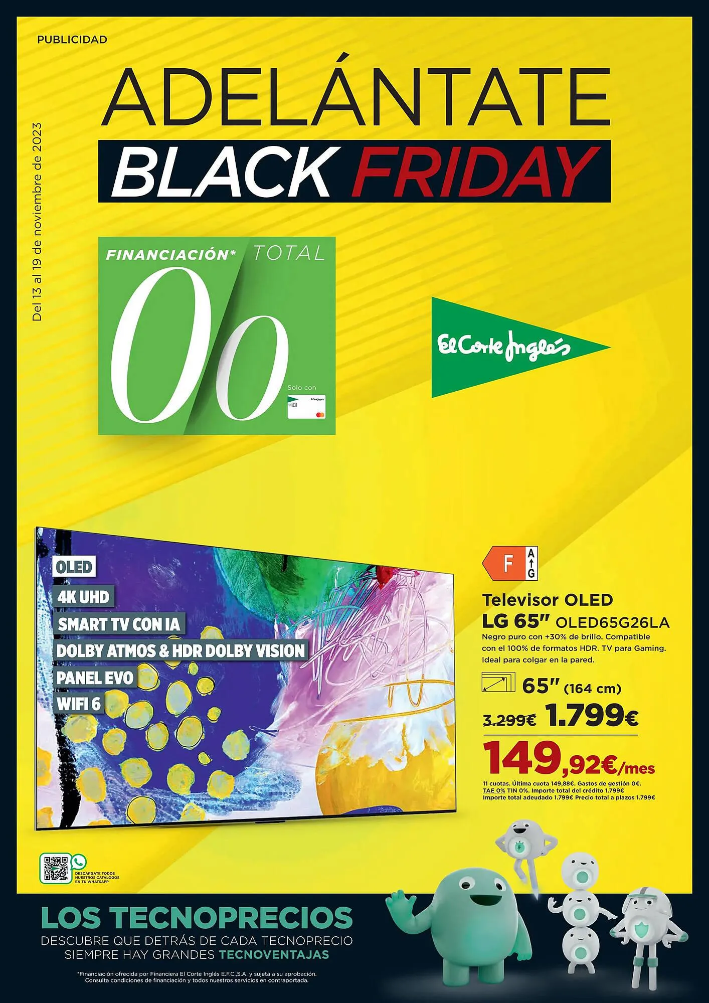 Catálogo de Folleto El Corte Inglés 13 de noviembre al 4 de diciembre 2023 - Página 1