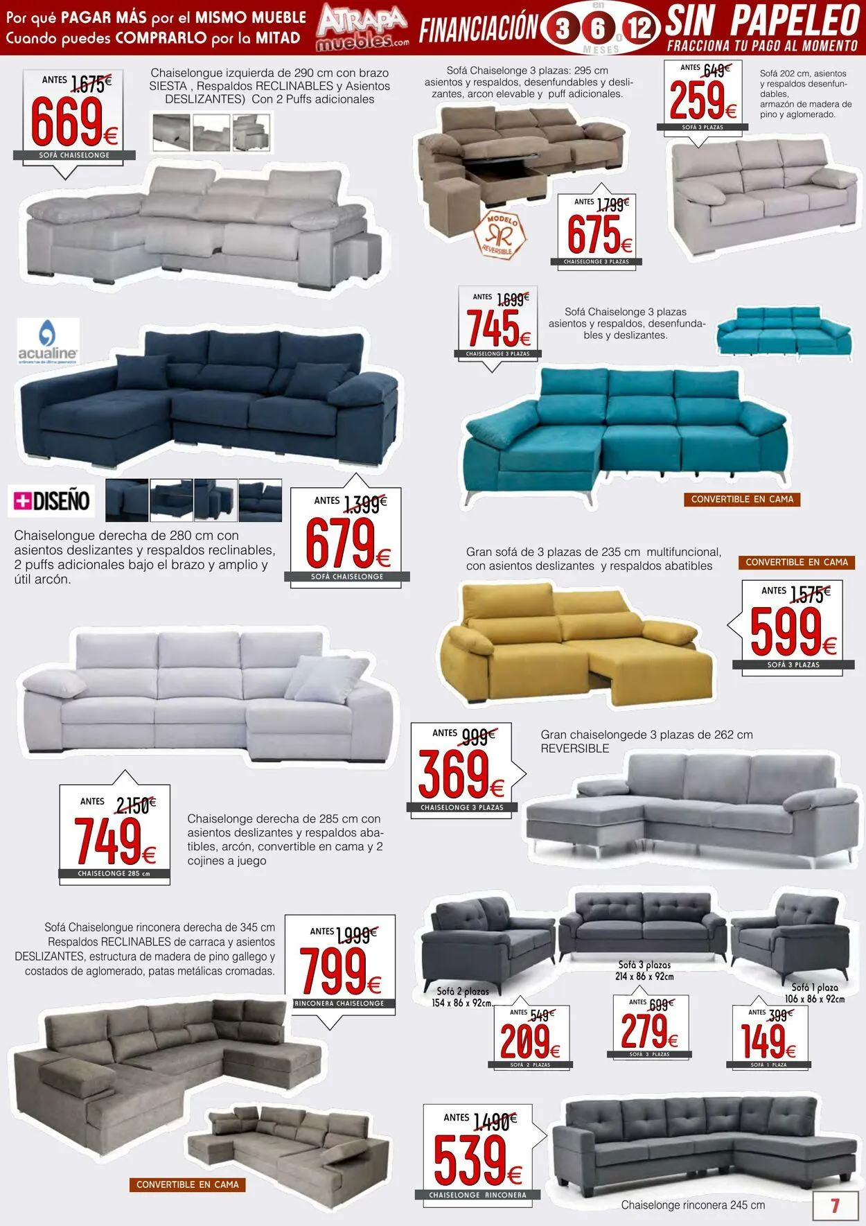 Catálogo de Atrapamuebles Oferta actual 31 de agosto al 14 de septiembre 2025 - Página 7