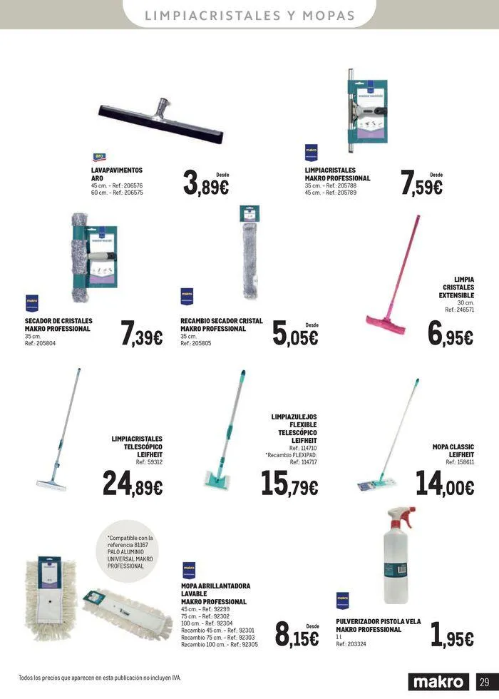 Catálogo de Catálogo Limpieza - Sur II 3 de septiembre al 6 de octubre 2024 - Página 29