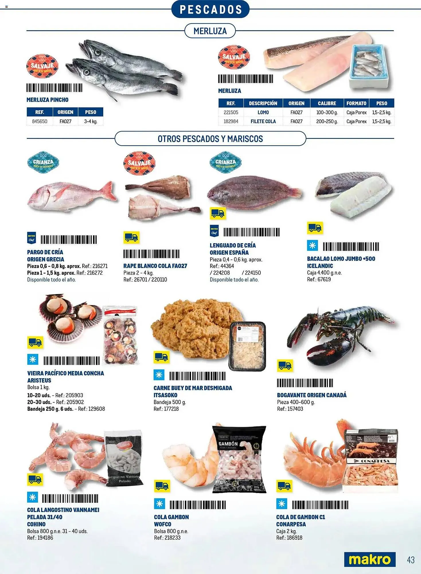 Catálogo de Catálogo Makro 16 de marzo al 30 de septiembre 2026 - Página 43