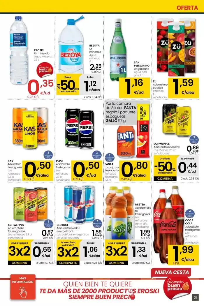 Catálogo de AUKERA OFERTA EROSKI CENTER 2 de mayo al 13 de mayo 2025 - Página 21