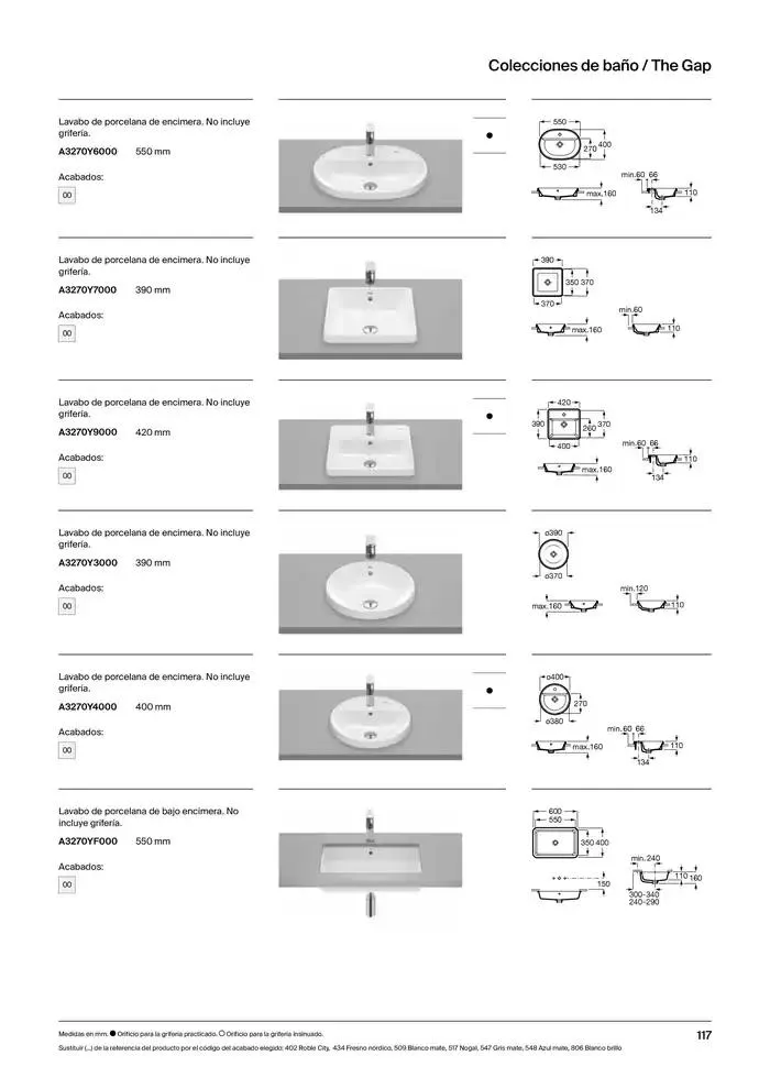 Catálogo de Colecciones de Baño, Muebles y Accesorios 9 de enero al 31 de diciembre 2025 - Página 119