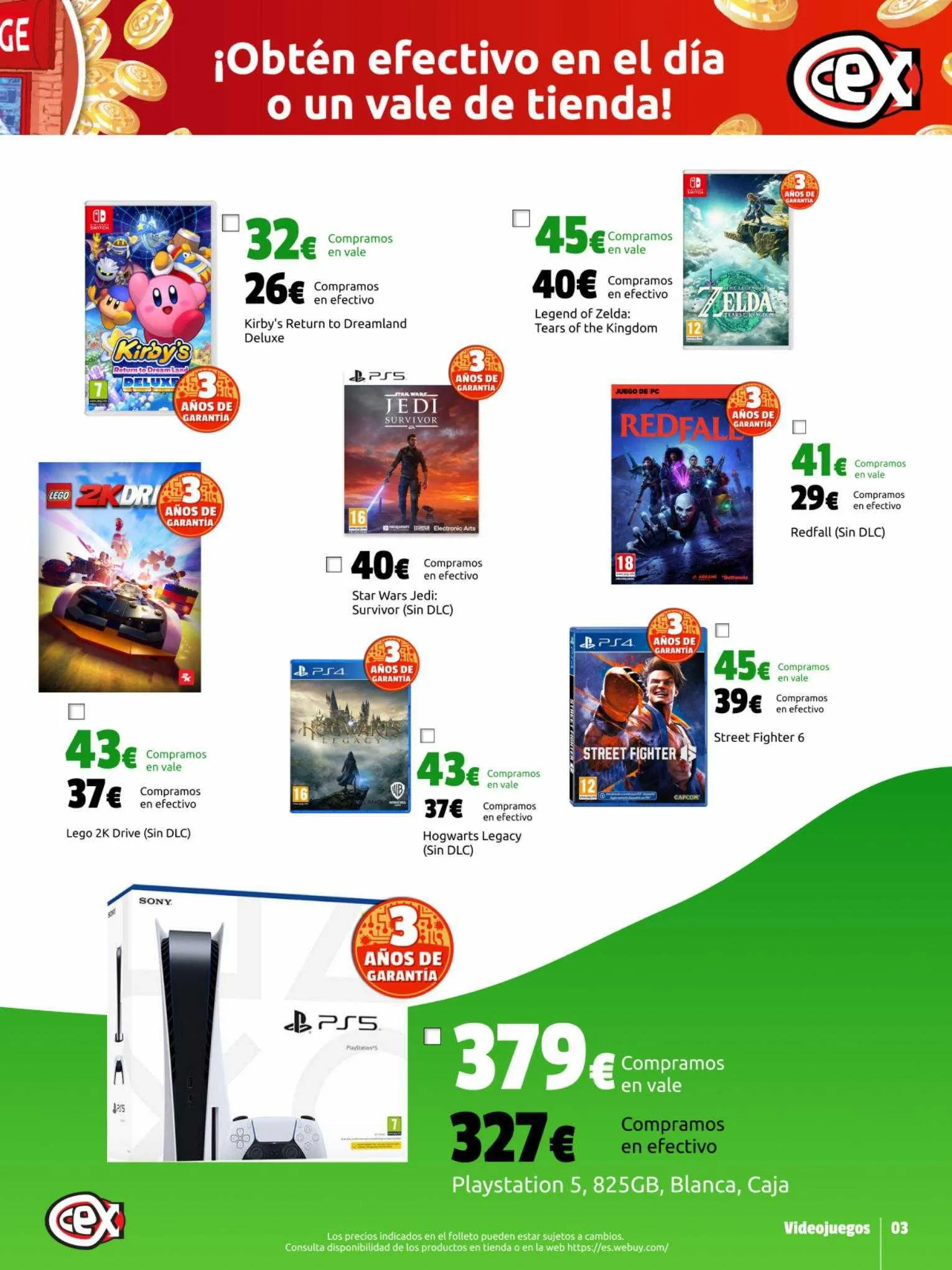 Catálogo de Catálogo CeX 1 de junio al 13 de julio 2023 - Página 3