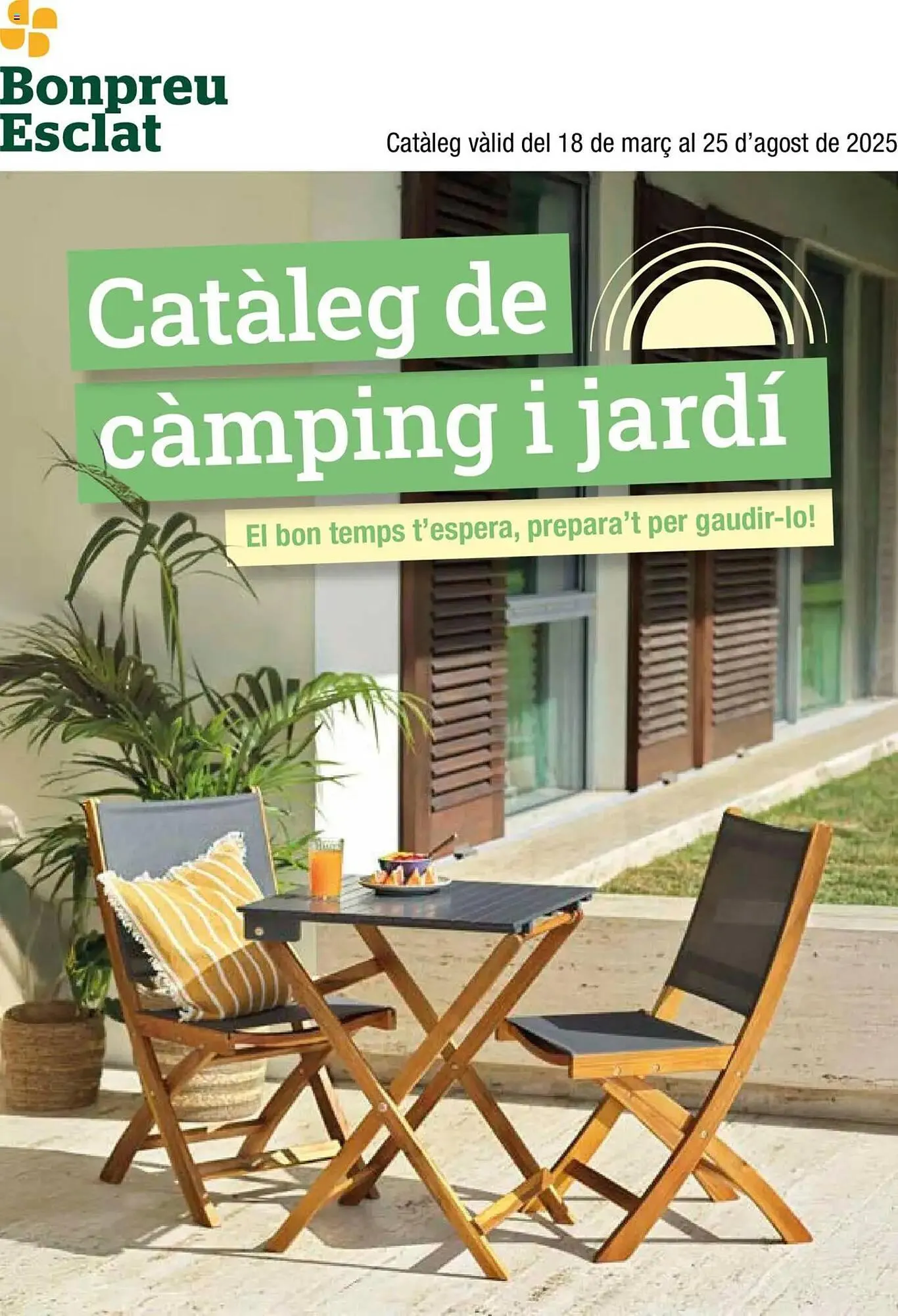 Catálogo de Folleto BonpreuEsclat 18 de marzo al 25 de agosto 2025 - Página 1