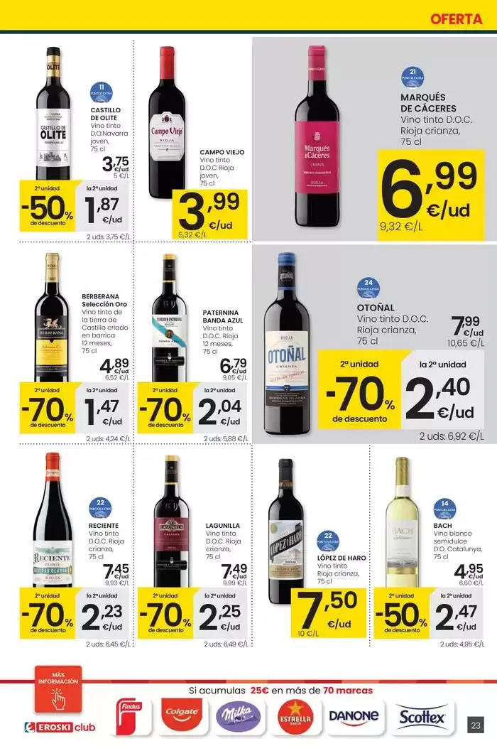 Catálogo de Precio más bajo EROSKI CENTER 27 de marzo al 8 de abril 2025 - Página 23