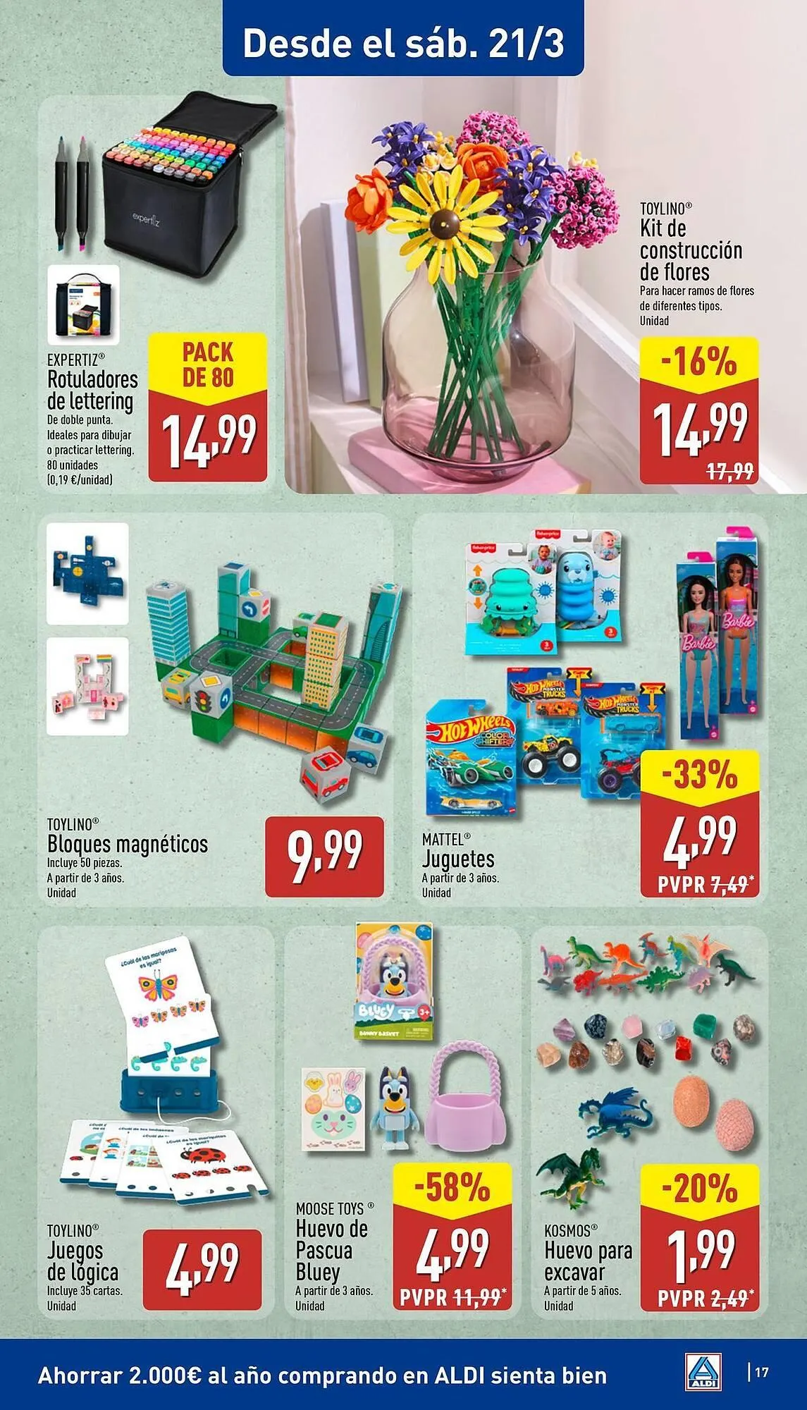 Catálogo de Folleto ALDI 16 de marzo al 22 de marzo 2026 - Página 17