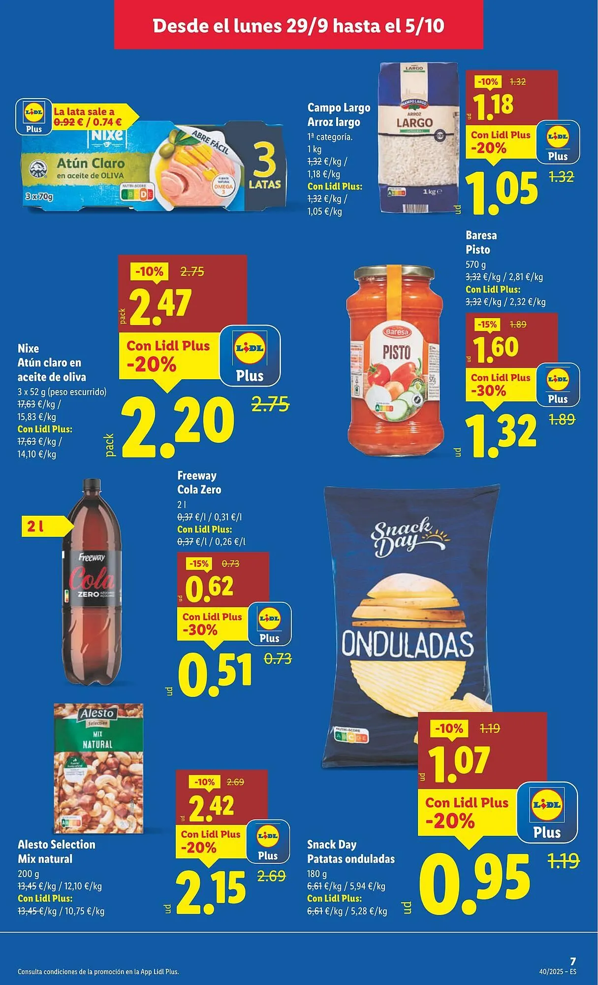 Catálogo de Catálogo Lidl 29 de septiembre al 5 de octubre 2025 - Página 7