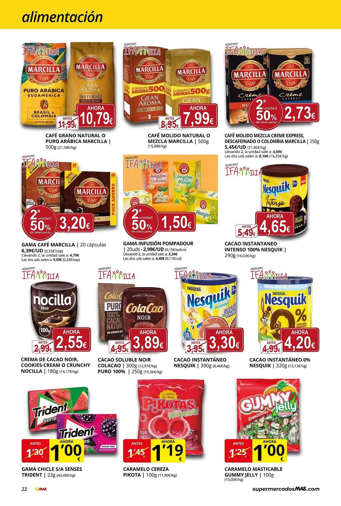 Catálogo de Folleto Supermercados MAS 29 de agosto al 30 de septiembre 2025 - Página 22