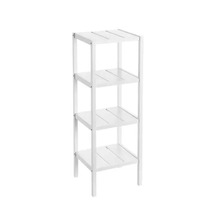 Estantería con 4 Baldas en color Blanco