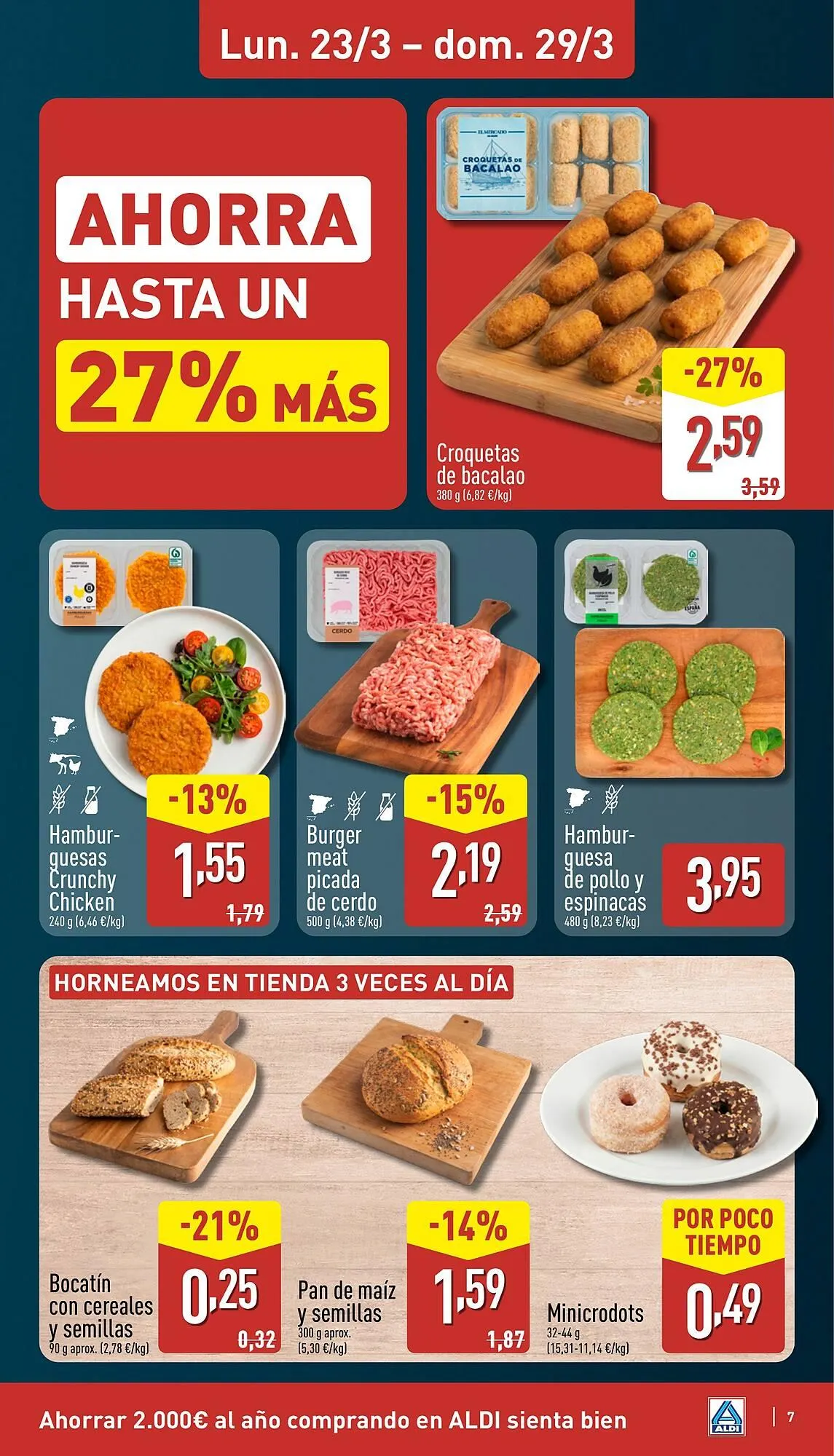 Catálogo de Folleto ALDI 23 de marzo al 29 de marzo 2026 - Página 7