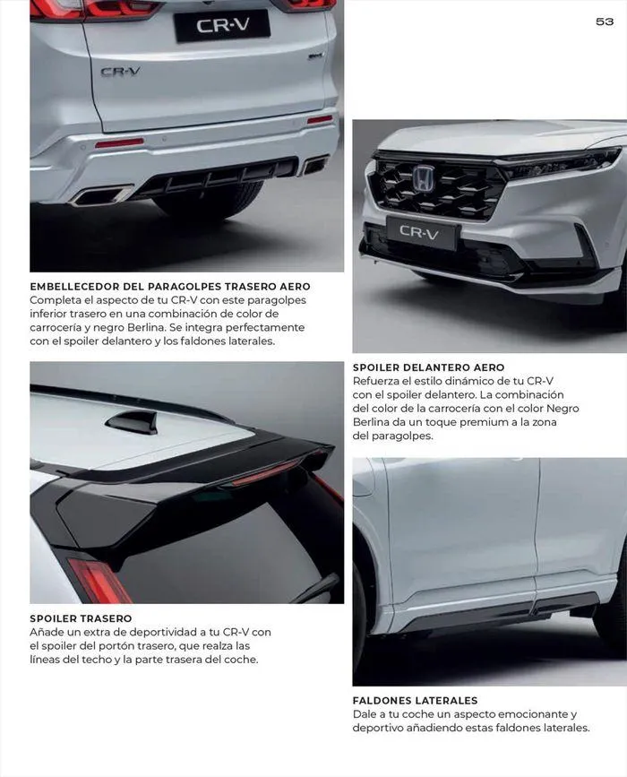 Catálogo de Honda CR-V e:HEV & e:PHEV 9 de agosto al 30 de junio 2025 - Página 53