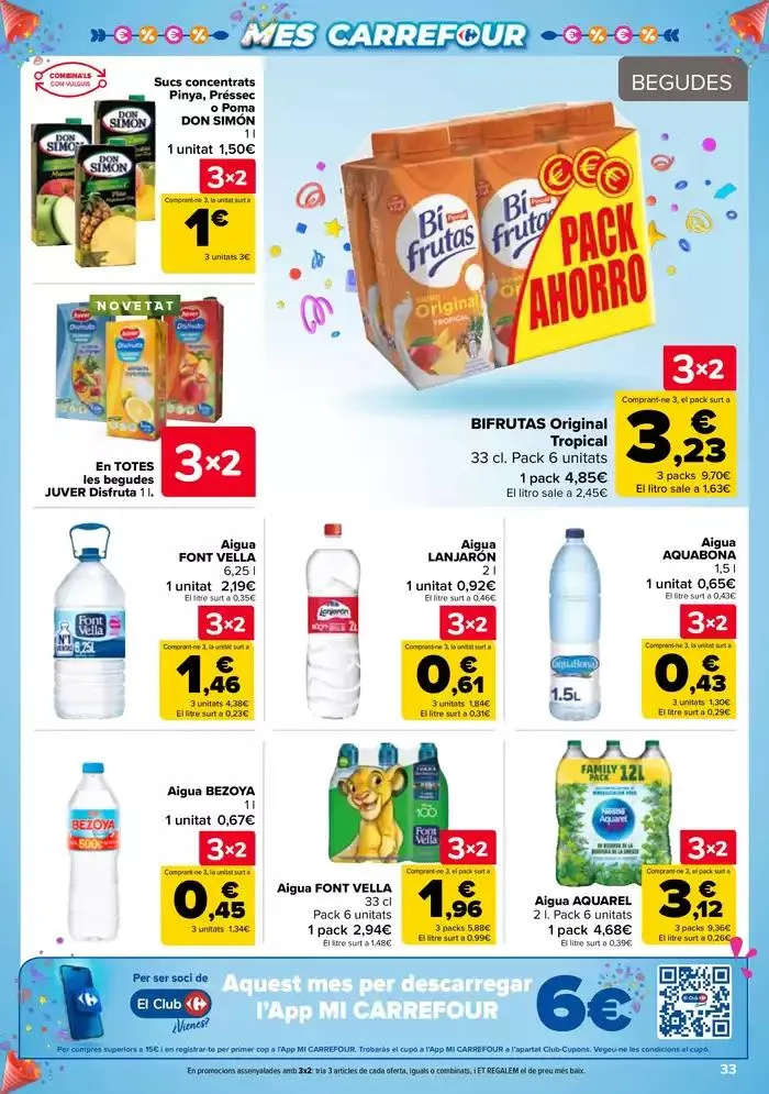 Catálogo de 3x2 + CHOLLOS 22 de abril al 12 de mayo 2025 - Página 33