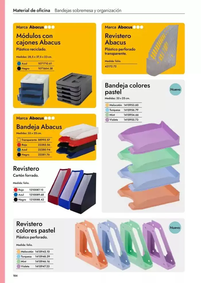 Catálogo de Catálogo Escolar 2025-2026 6 de mayo al 31 de diciembre 2026 - Página 186