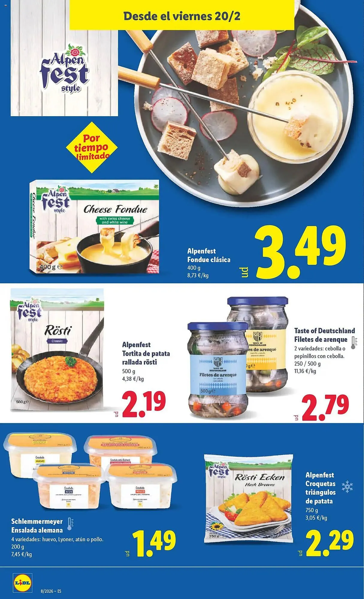 Catálogo de Catálogo Lidl 16 de febrero al 22 de febrero 2026 - Página 34