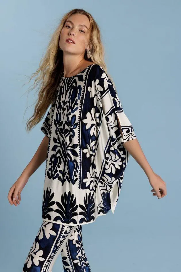 Kaftan estampado