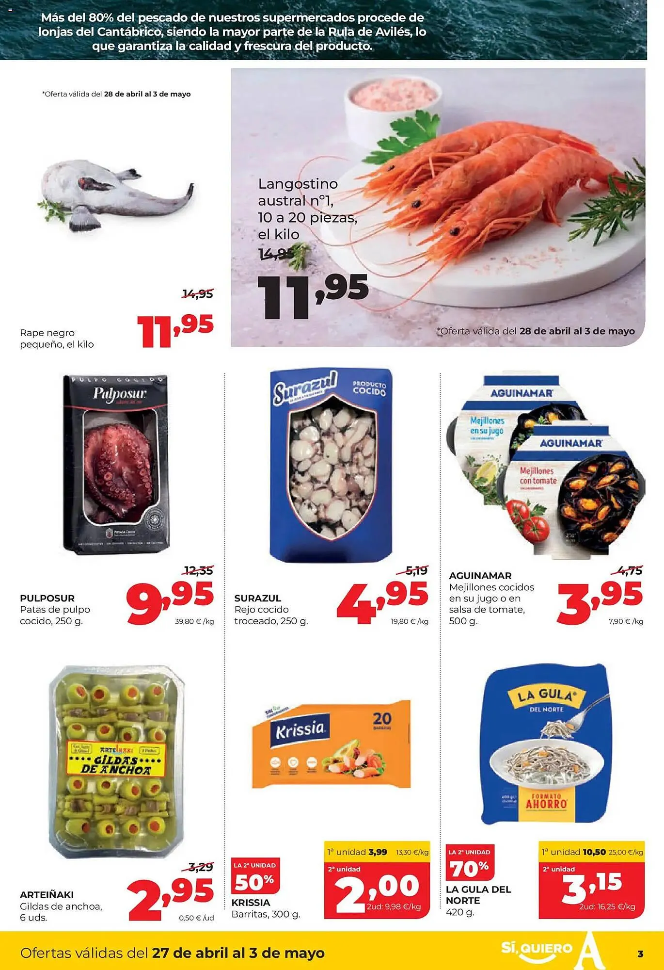 Catálogo de Folleto Alimerka 27 de abril al 3 de mayo 2026 - Página 3