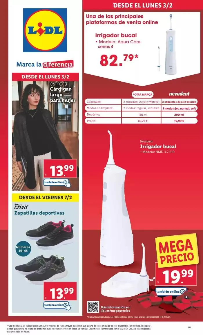 Catálogo de BAZAR versions: ¡Bazar Lidl! - Ofertas válidas del 03/02 al 09/02 3 de febrero al 9 de febrero 2025 - Página 1