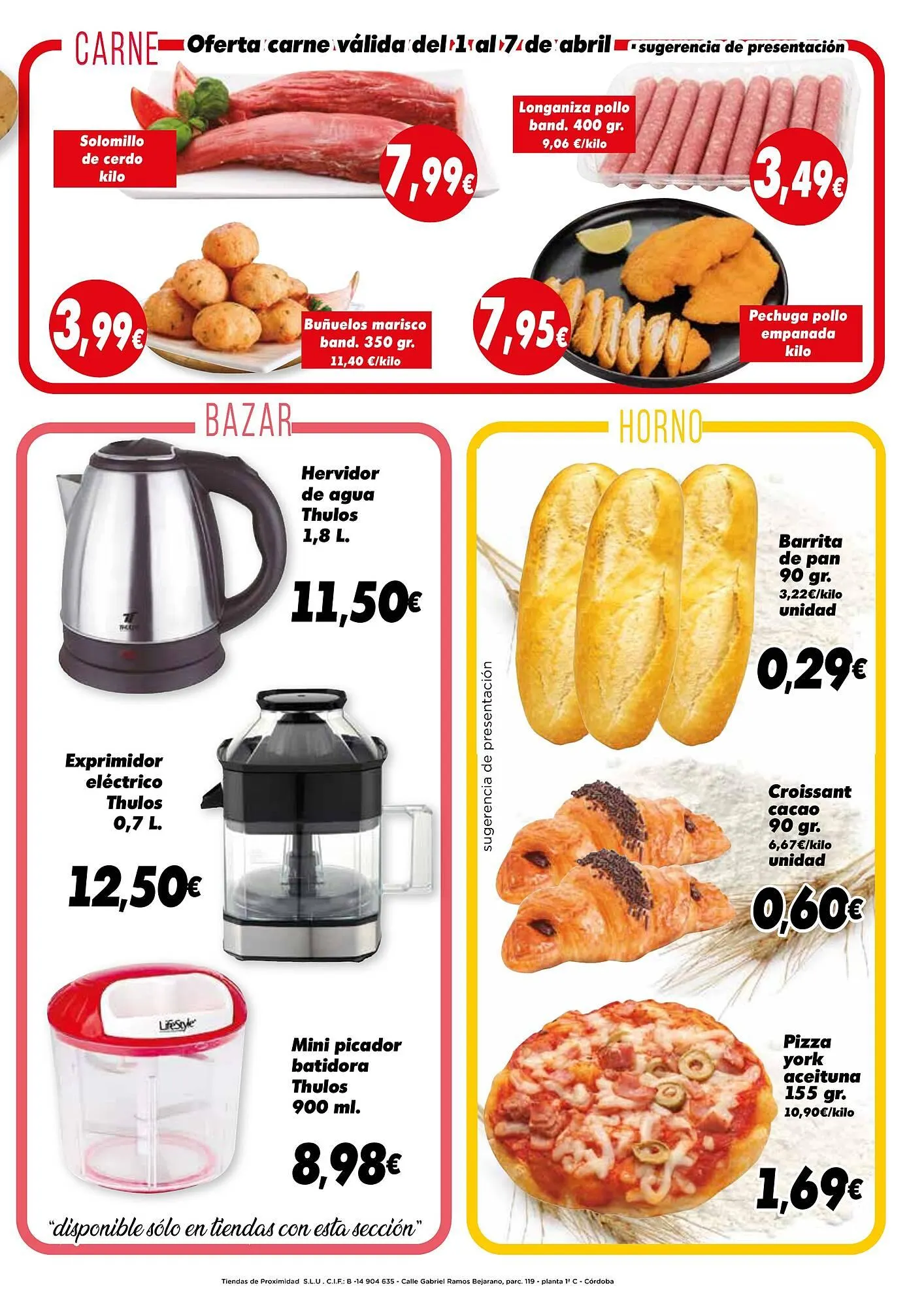 Catálogo de Folleto Proxi 31 de marzo al 6 de abril 2025 - Página 4