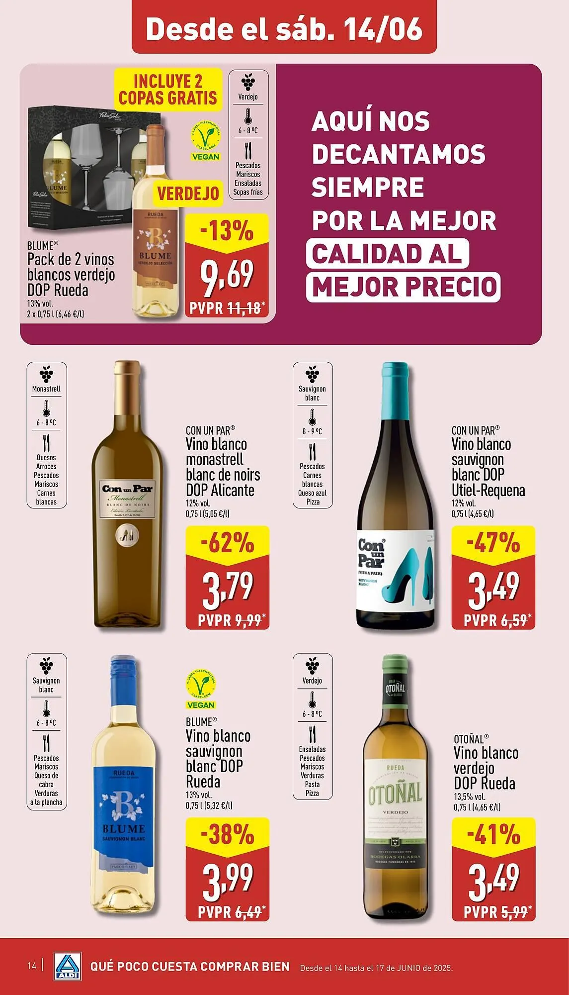 Catálogo de Folleto ALDI 9 de junio al 15 de junio 2025 - Página 14
