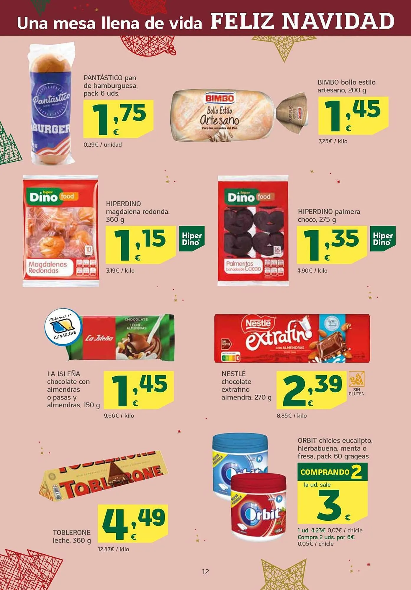 Catálogo de Folleto HiperDino 23 de noviembre al 4 de diciembre 2023 - Página 12