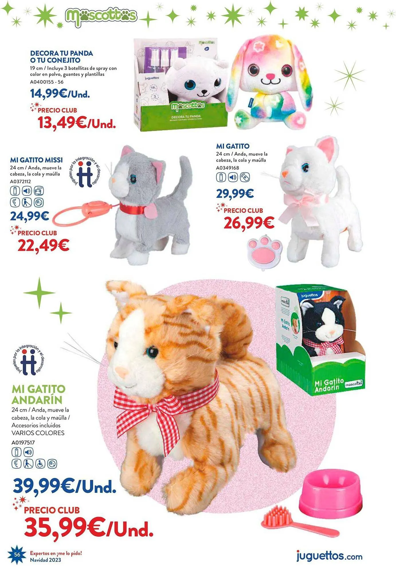 Catálogo de Folleto Juguettos 6 de noviembre al 24 de diciembre 2023 - Página 56
