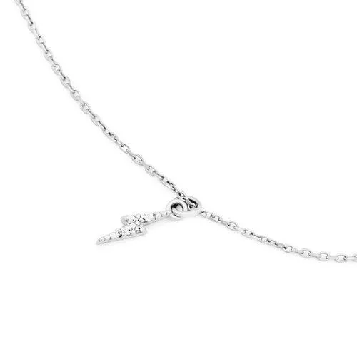 Gargantilla Rayo plata