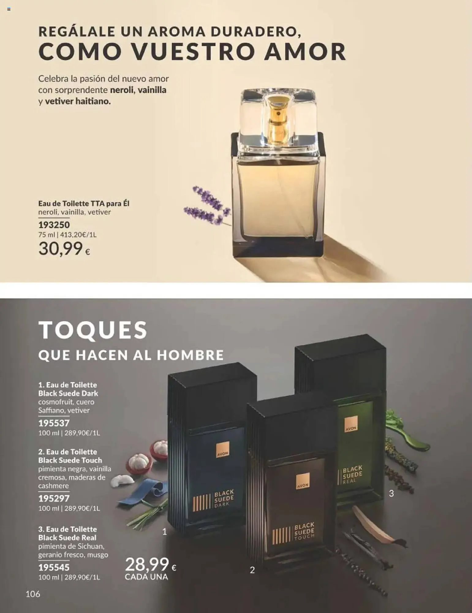 Catálogo de Folleto AVON 1 de julio al 31 de julio 2025 - Página 106