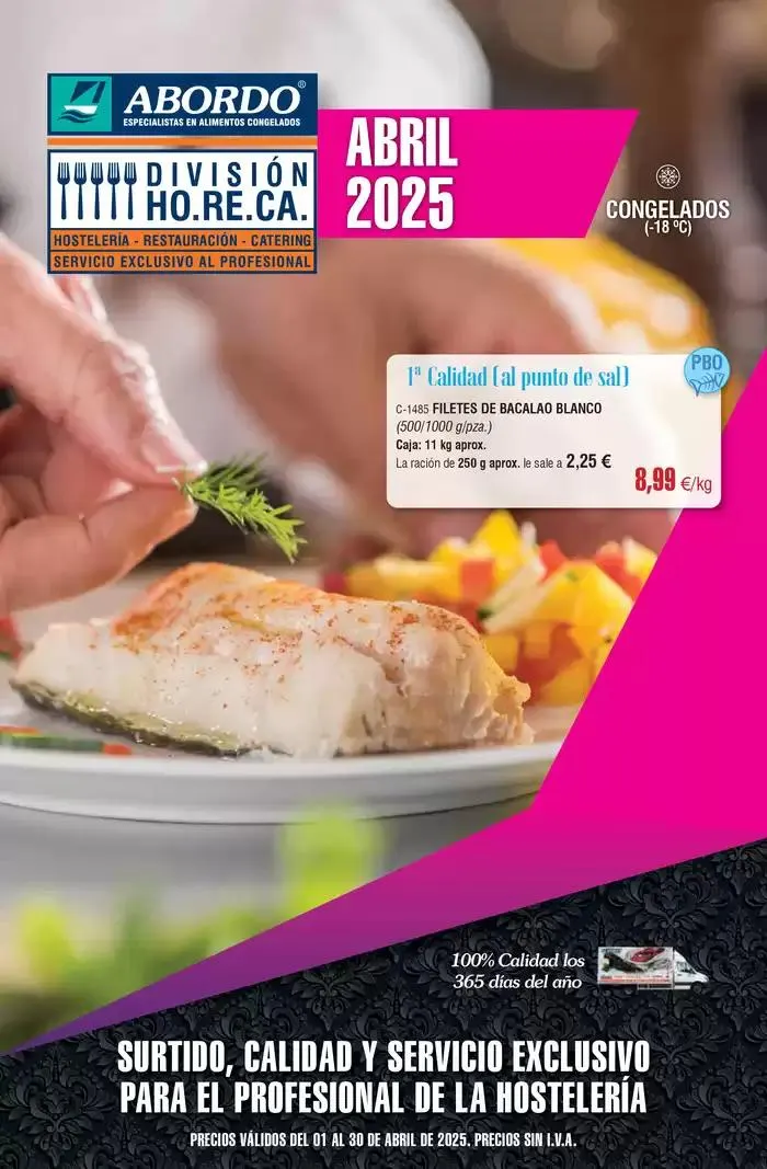Catálogo de Precios válidos del 01 al 30 de abril 1 de abril al 30 de abril 2025 - Página 1