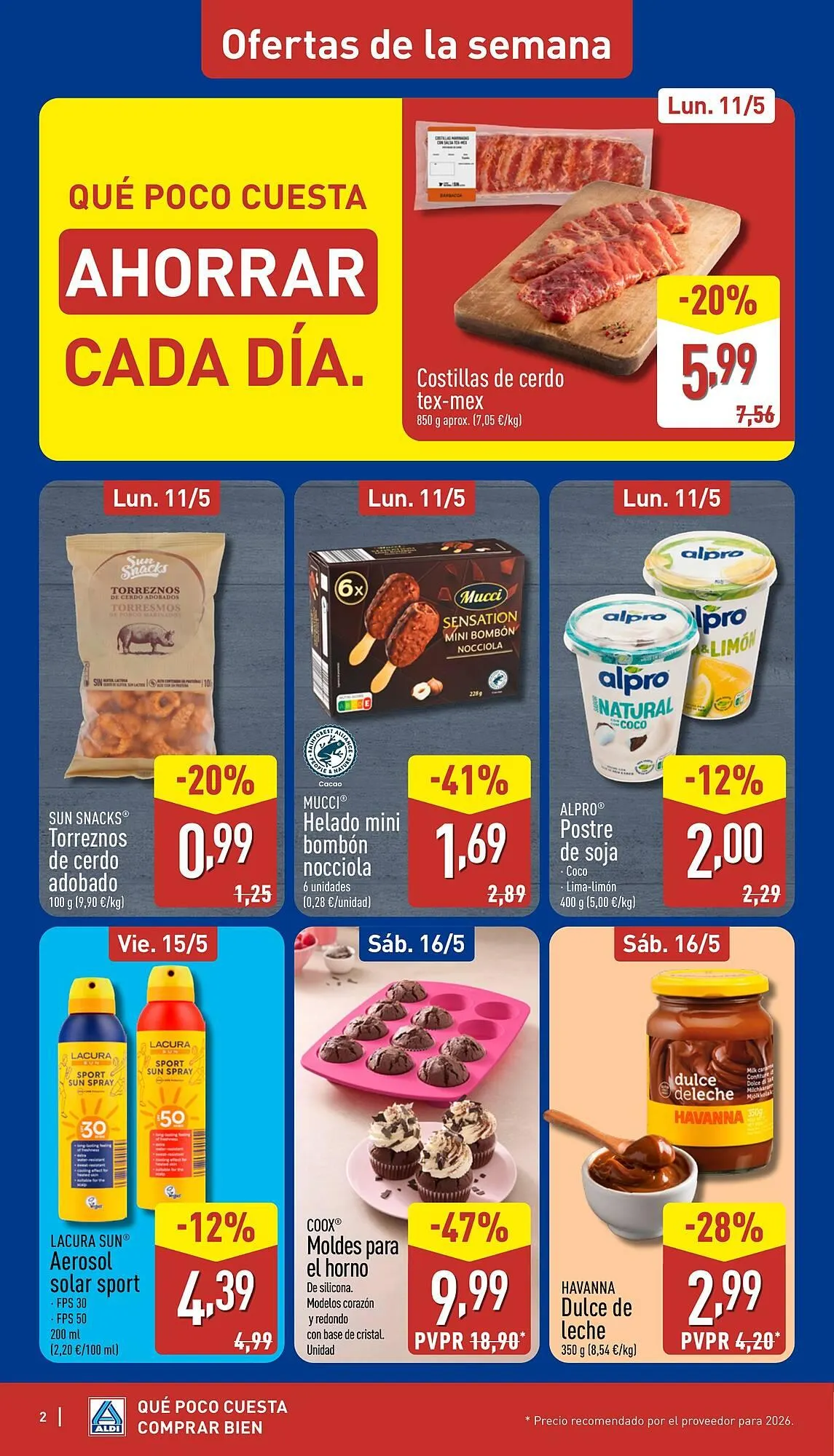 Catálogo de Folleto ALDI 11 de mayo al 17 de mayo 2026 - Página 2