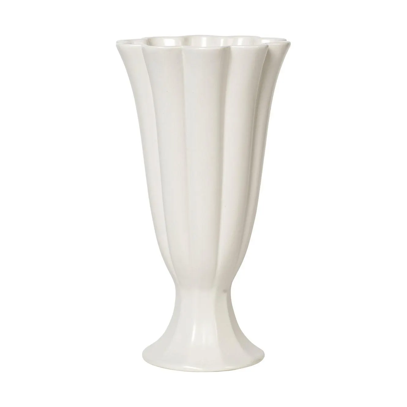 Heli vase S Cream