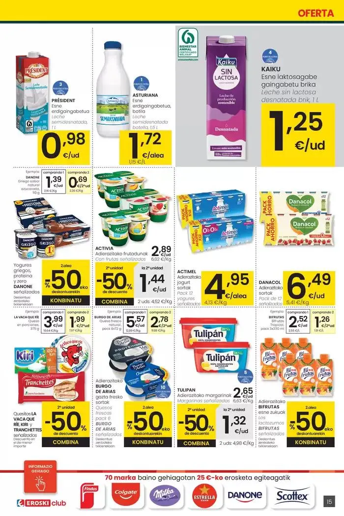 Catálogo de Prezio merkeagoa EROSKI CENTER 13 de marzo al 26 de marzo 2025 - Página 15