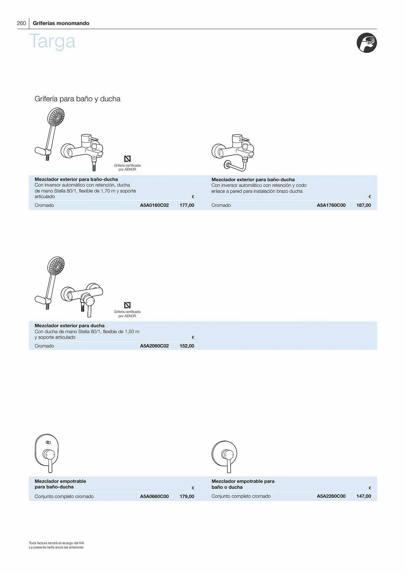 Catálogo de Folleto Manau 26 de enero al 31 de diciembre 2023 - Página 262