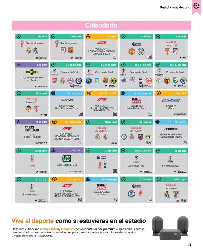 Catálogo de Orange abril 2025 2 de abril al 4 de mayo 2025 - Página 5
