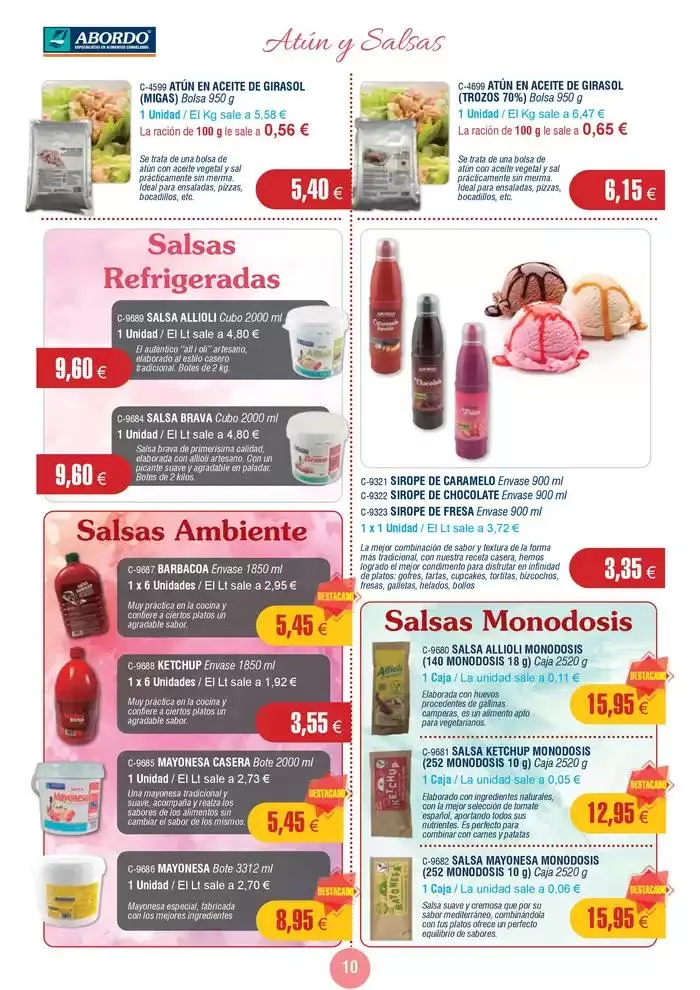 Catálogo de Catálogo general de Refrigerado y Ambiente 24 de marzo al 20 de abril 2025 - Página 10