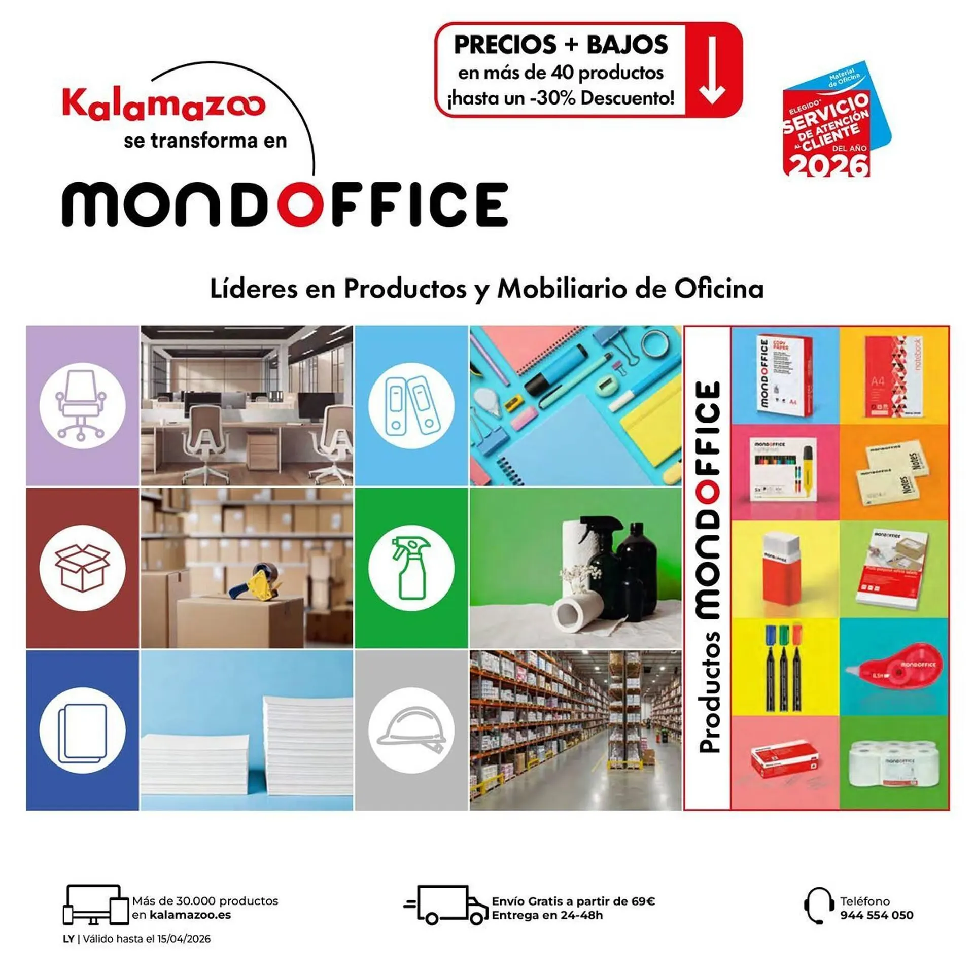 Catálogo de Folleto Staples Kalamazoo 18 de marzo al 15 de abril 2026 - Página 1