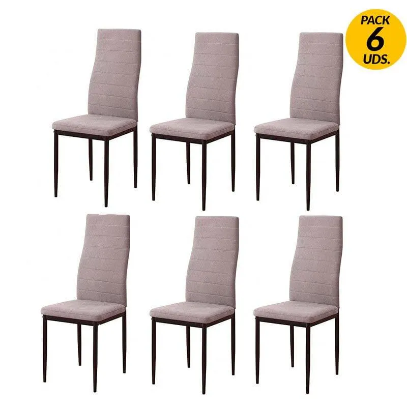 Pack de 6 sillas Yuri Jarama 1 marengo