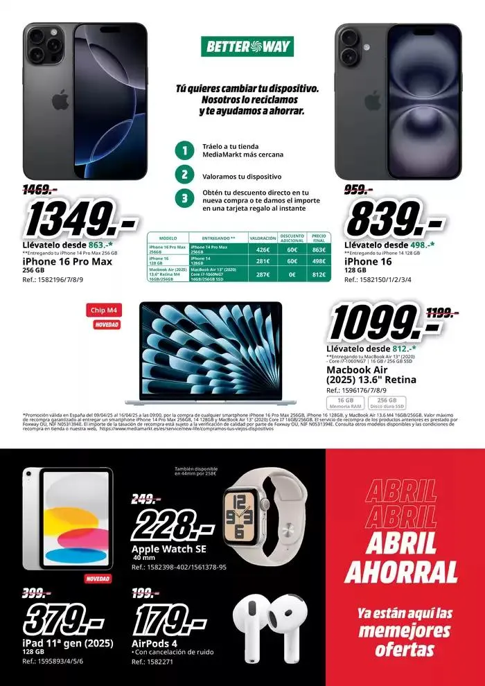 Catálogo de Abril, ahorral 9 de abril al 16 de abril 2025 - Página 30