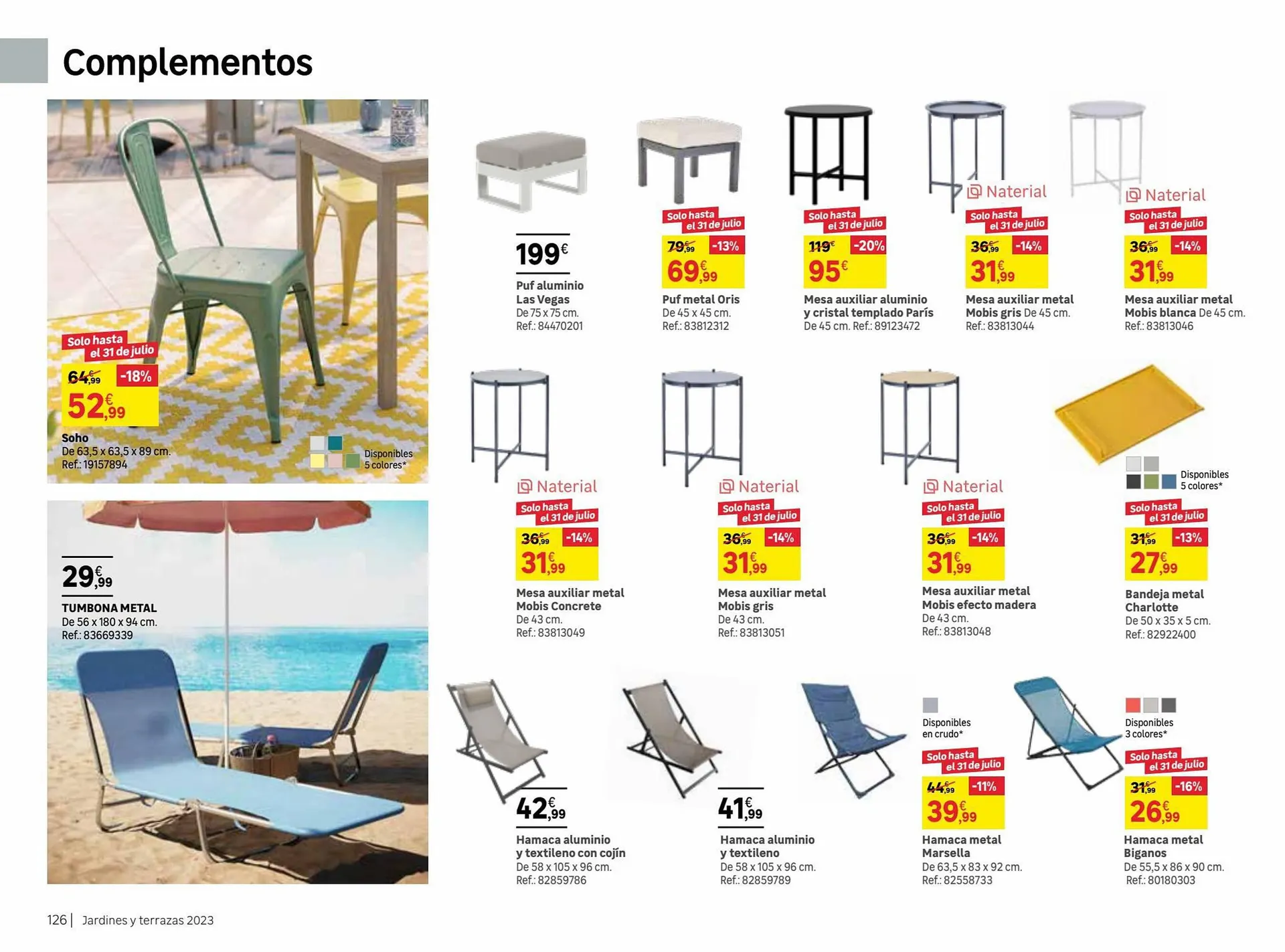 Catálogo de Folleto Leroy Merlin 9 de junio al 31 de julio 2023 - Página 126