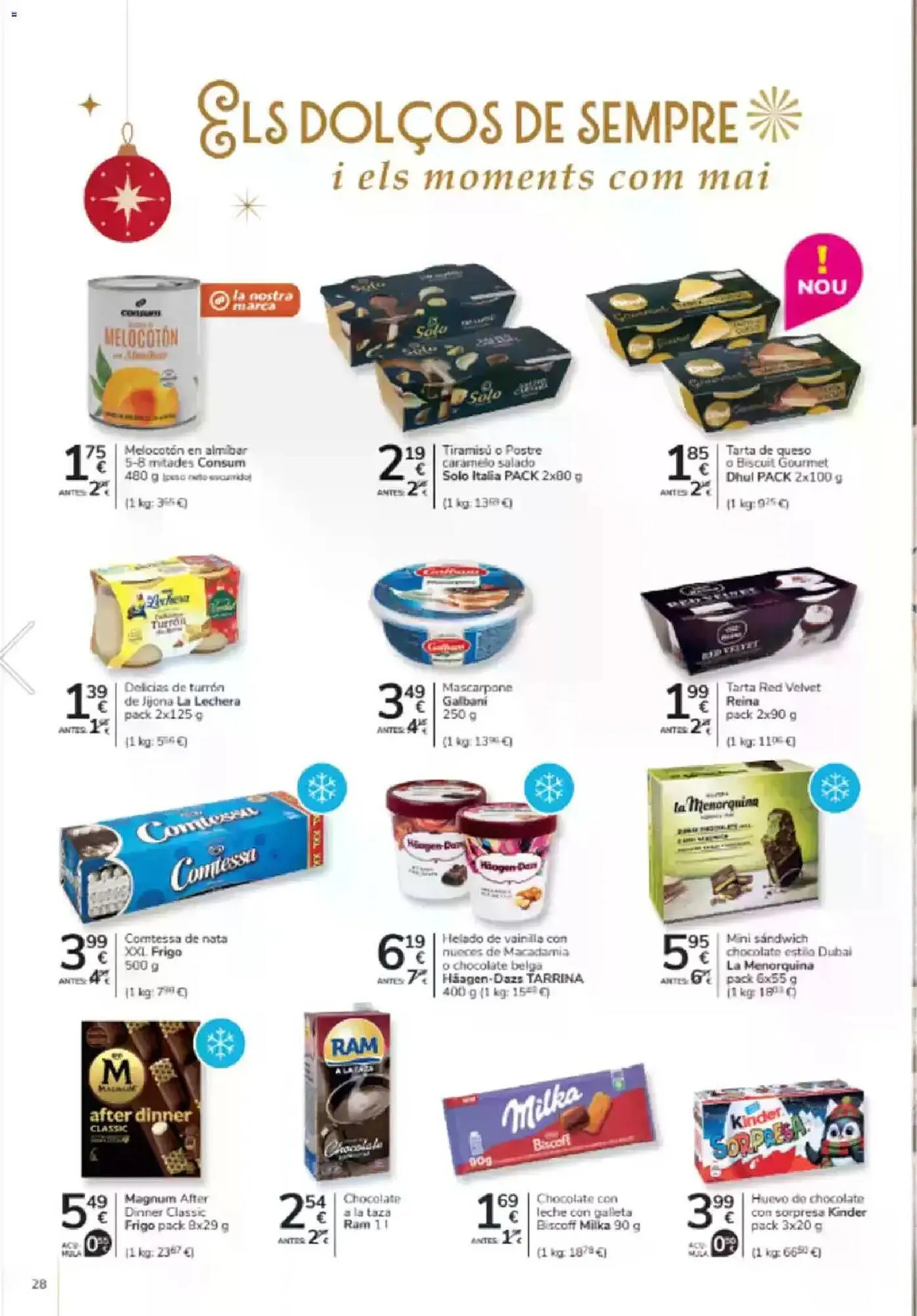 Catálogo de Catálogo Consum 18 de diciembre al 7 de enero 2026 - Página 28