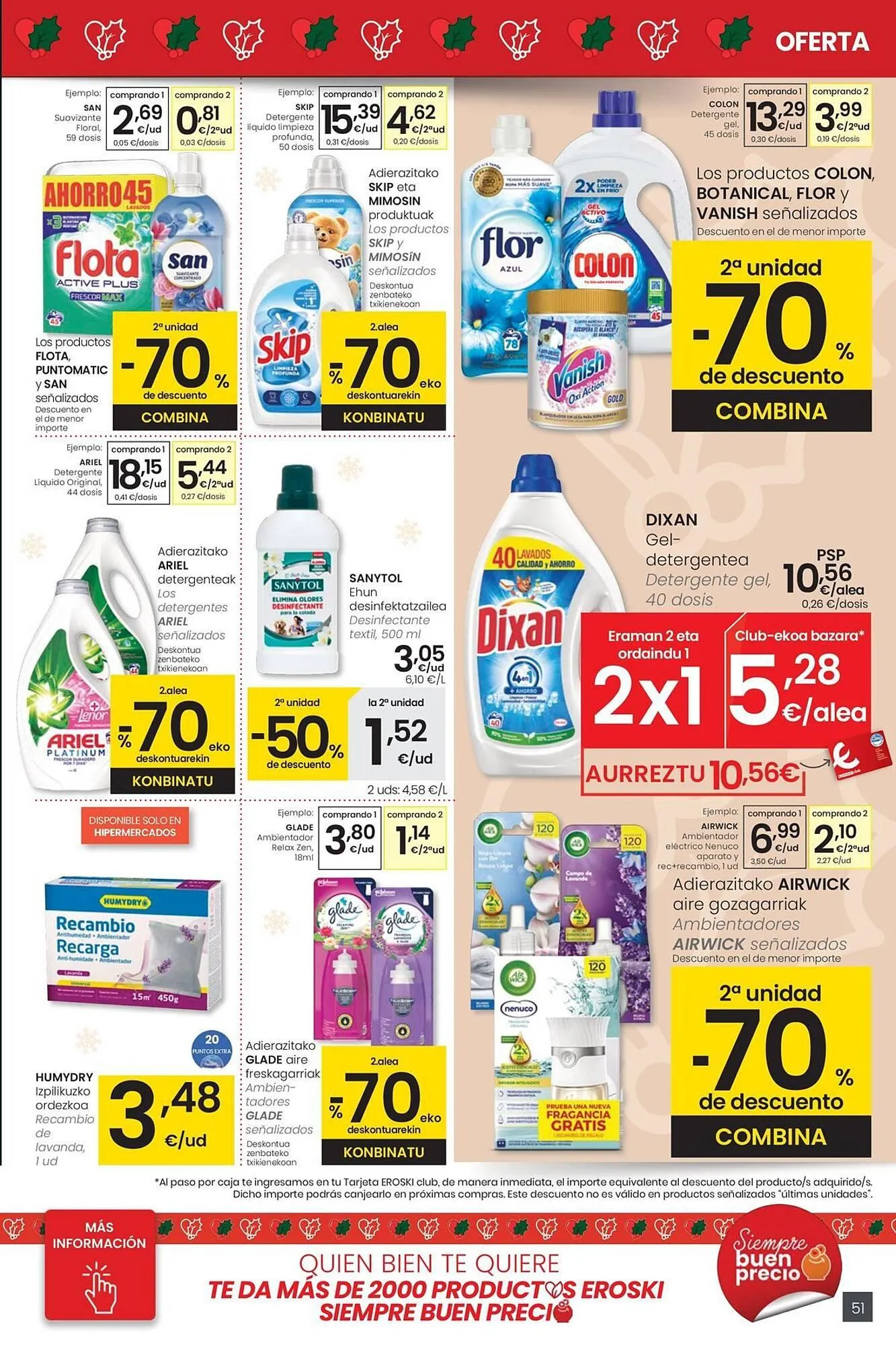 Catálogo de Folleto Eroski 18 de diciembre al 31 de diciembre 2025 - Página 51