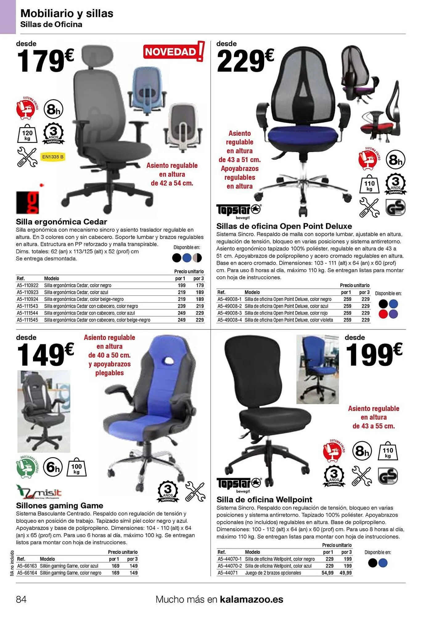 Catálogo de Folleto Staples Kalamazoo 19 de enero al 31 de diciembre 2026 - Página 84