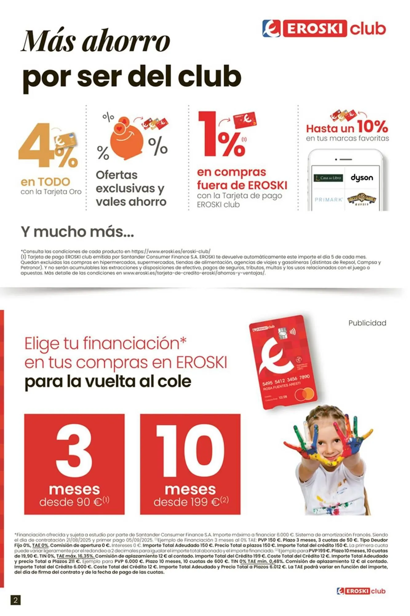 Catálogo de Folleto Eroski 21 de agosto al 17 de septiembre 2025 - Página 2