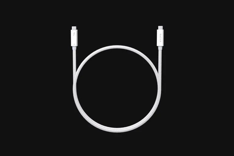 Razer Thunderbolt 4 Cable - 0.8 m - Blanco